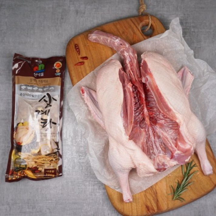 성화푸드 백숙용 통오리손질무게22.5kg, 1개, 25호 손질무게 22.2kg