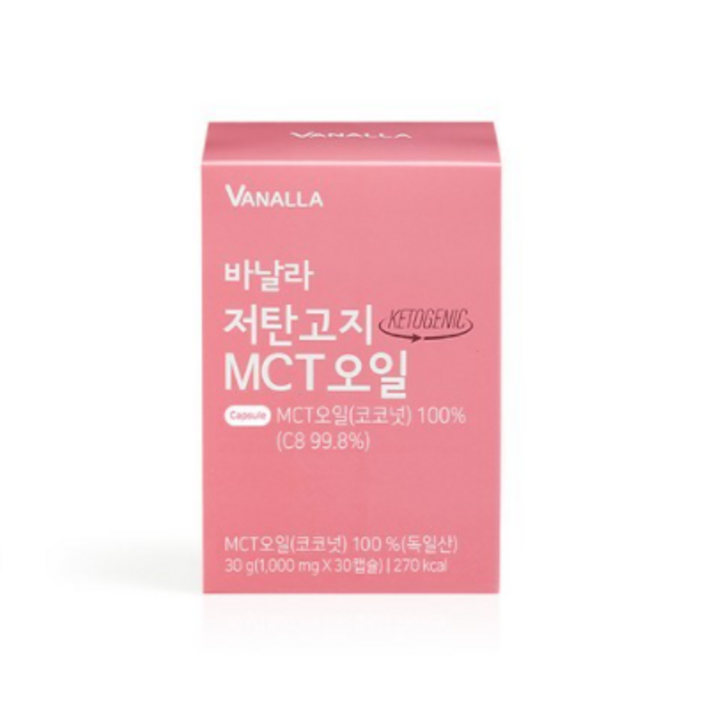 바날라 코코넛 MCT오일 캡슐 1000mg x 30p, 1개