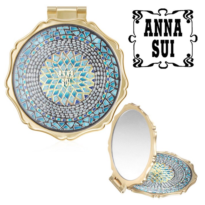 안나 수이 ANNA SUI 화장품 거울 뷰티 미러, 1개
