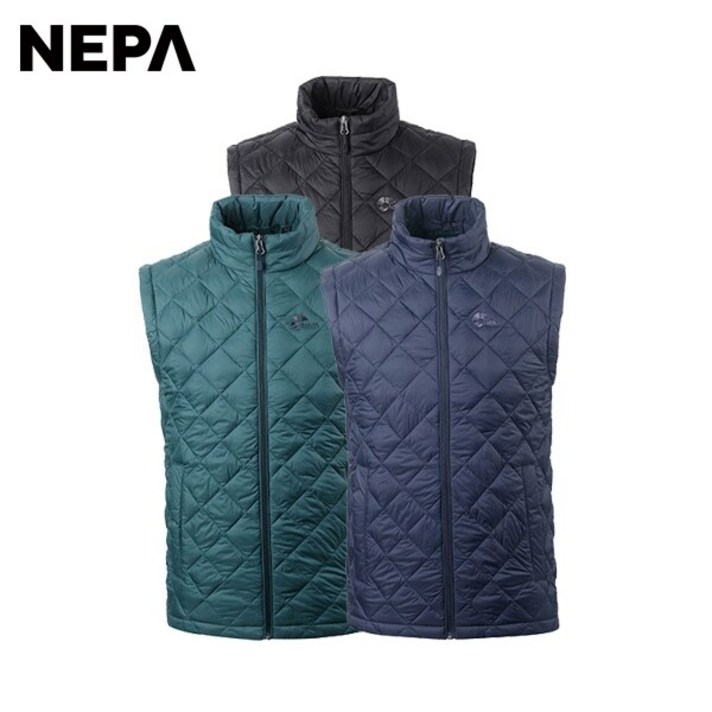 네파 네파 본사 남성 스테이트 패딩 베스트 7F51401_735