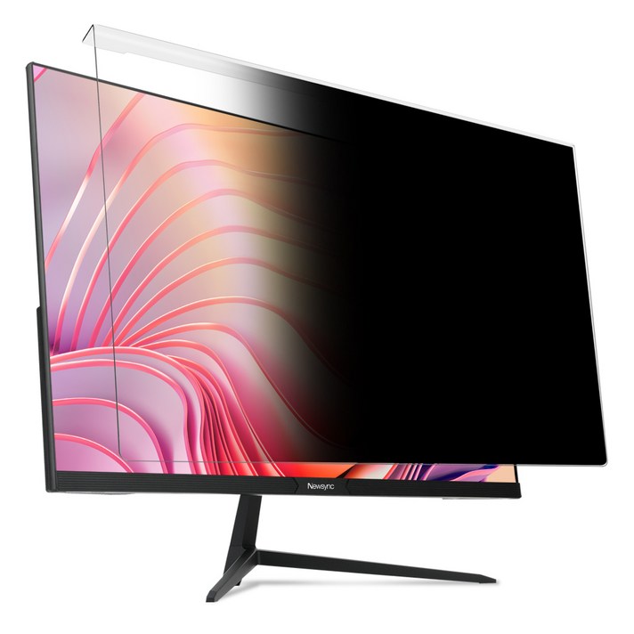 NEWSYNC 모니터 거치형 정보보안필름, 2. 27인치용 필름