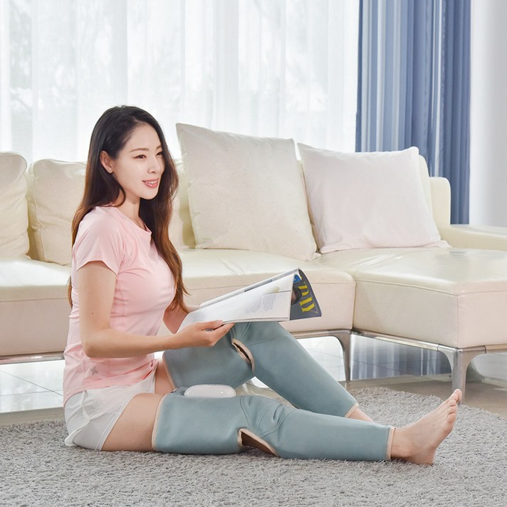 신수지 종아리 다리마사지기 무선 온열기능 하체부종 관리 공기압 마사지기, 스마트 종아리마사지기 GT-A8