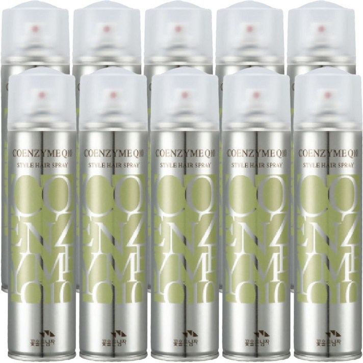 꽃을든남자 코엔자임 Q10 헤어스프레이 10개 정품, 단품, 단품