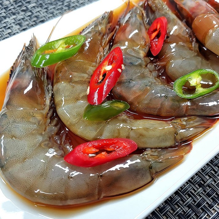 [산정] 여수백서방 간장 새우장 1kg