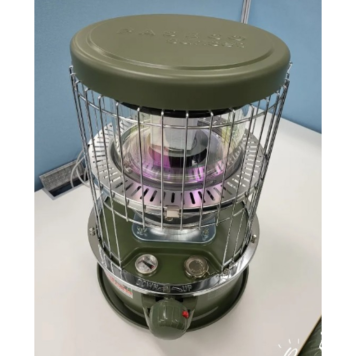 파세코 캠핑 난로 알파인그린 + 기본가방 세트, CAMP-10 SUNSET(알파인그린)