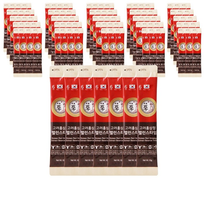 풍년보감 고려홍삼정 6년근 밸런스타임, 10g, 100개입