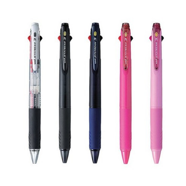 제트스트림 3색 볼펜 0.38mm, TN, 4개입