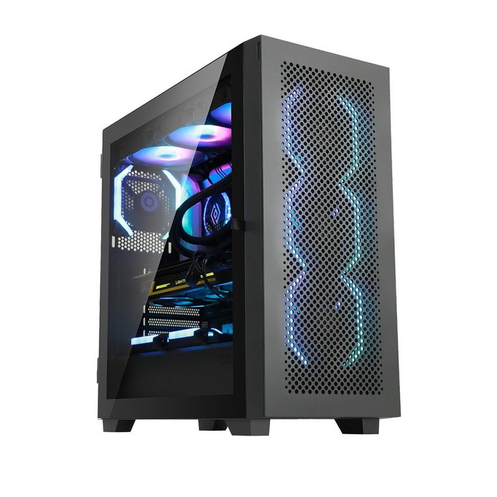  굿프렌드PC 인텔97 (intel i9-14900K 지포스 RTX 4090) (메모리/저장용량/윈도우선택가능) DDR5램 수랭 RGB 본체 하이엔드 게이밍 컴퓨터, SSD500GB HDD4TB, 32GB, Windows11HomeDSP 64bit한글 