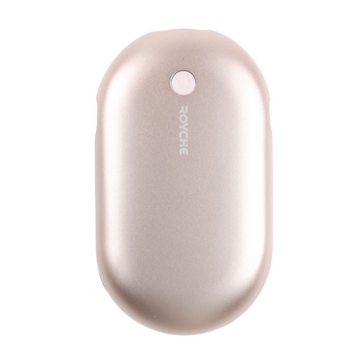 로이체 Ah-HOT HW-03양면발열 충전식 손난로 보조배터리, 핑크, HW-03