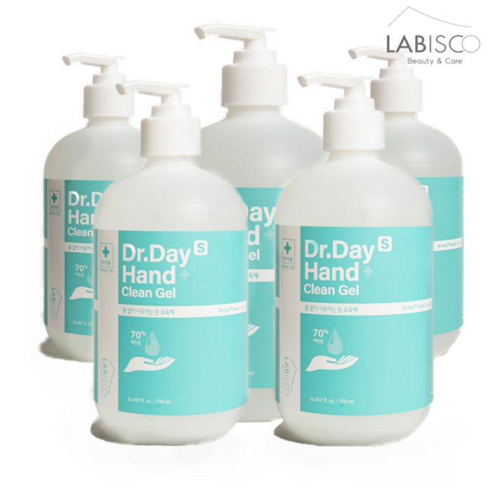 닥터데이에스 손소독제 에탄올70% 500ml 6개 (개당 3500원)