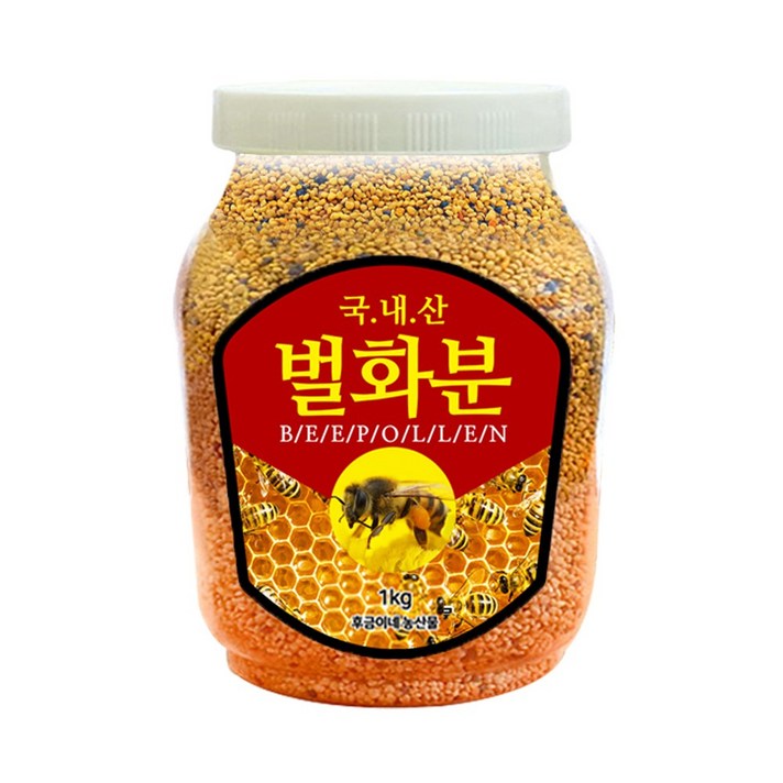 국내산 건조화분 벌화분 비폴렌 1kg, 상세정보참조