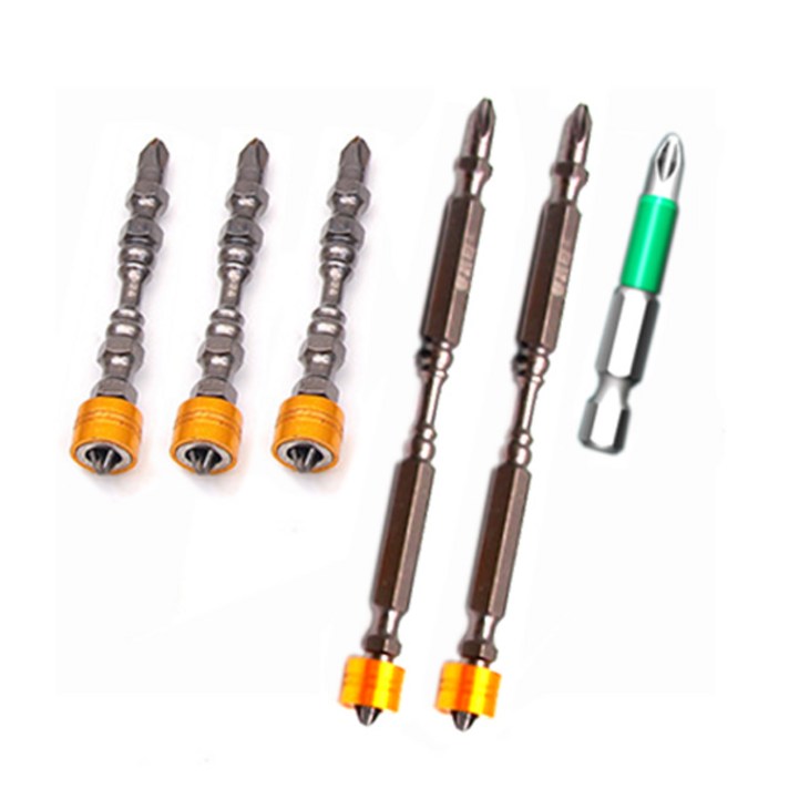 리젠스 자석 토션 드릴드라이버 십자비트65mm 110mm 5 + 1 세트, 1세트