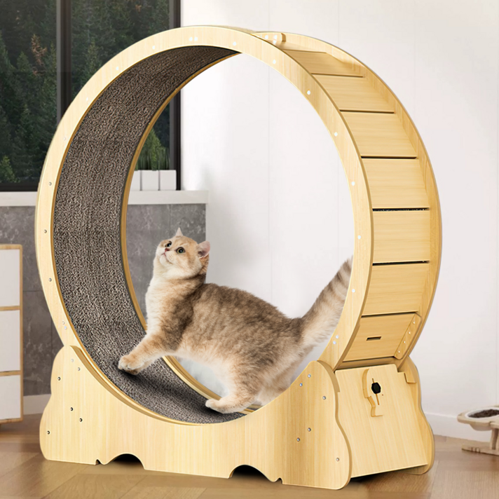 EVIO 저소음 캣휠 고양이스크래쳐 업그레이드 모델