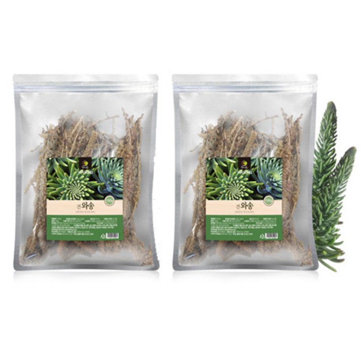 손수 키운 건와송 바위솔 국내산 와송 건재 100g x 2팩