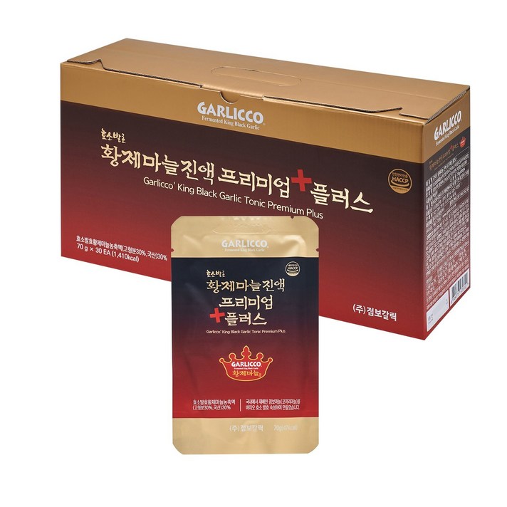 갈릭꼬 황제마늘 진액 플러스, 70ml 30포