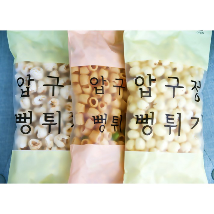 압구정뻥튀기 맛색마카로니 팝콘강냉이 맛강냉이, 맛색마카로니50g 10개 세트