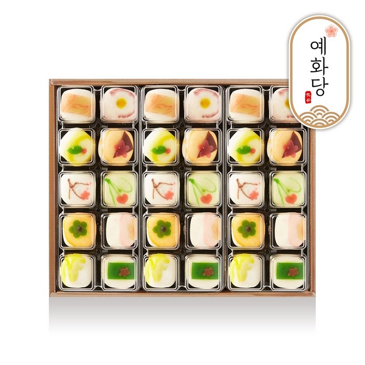 [예화당]화과자 만주 만쥬 상견례 첫인사 설 추석 명절 새해 고급 선물세트, A30 : 화과자 30개