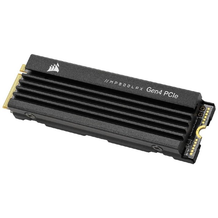  Corsair 2TB M.2 NVMe PCIe Gen4 SSD PS5용, 블랙 