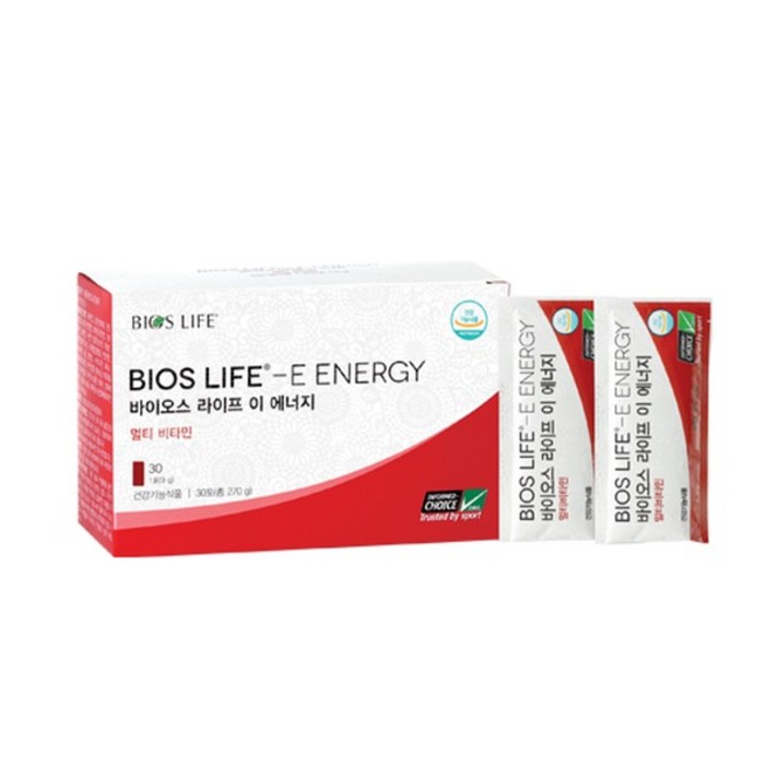 유니시티 바이오스 라이프 이 에너지 멀티 비타민, 9g, 30포