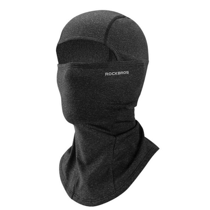 오토바이 바라클라바 넥워머 두건 머플러 안면 마스크, 차콜