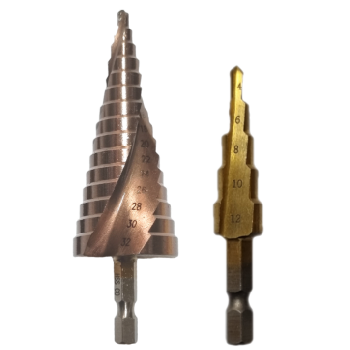 수코리아 스텐 스텝드릴 드릴비트 확관기 홀쏘, 스텐 스텝드릴 32mm, 1개