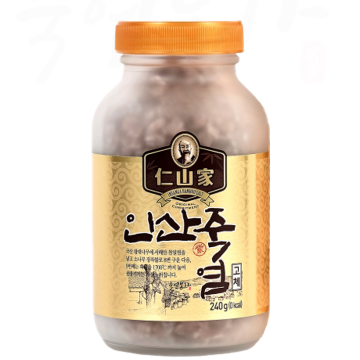  [죽염본가] 인산가 9회 자죽염 고체 240g + 휴대용기 3개 + 다양한 샘플 증정 / 9번구운 보라색 알갱이 죽염 / 정품 판매자 사업자번호: 660-58-00496], 1개 