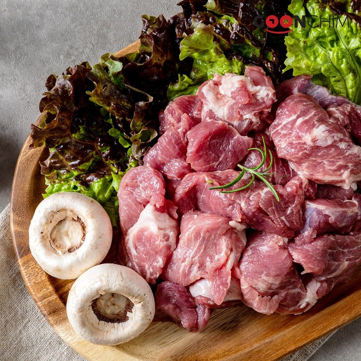 [제주 냉장직송] 돼지 뒷고기 모듬 특수부위 1kg /2kg /3kg (삼겹살 목살 항정살 전지 등), 뒷고기2kg (500g*4팩)