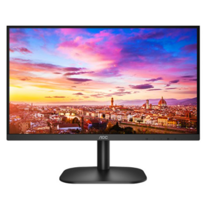 알파스캔 60.5cm FHD AOC 보더리스 시력보호 모니터 IPS 75