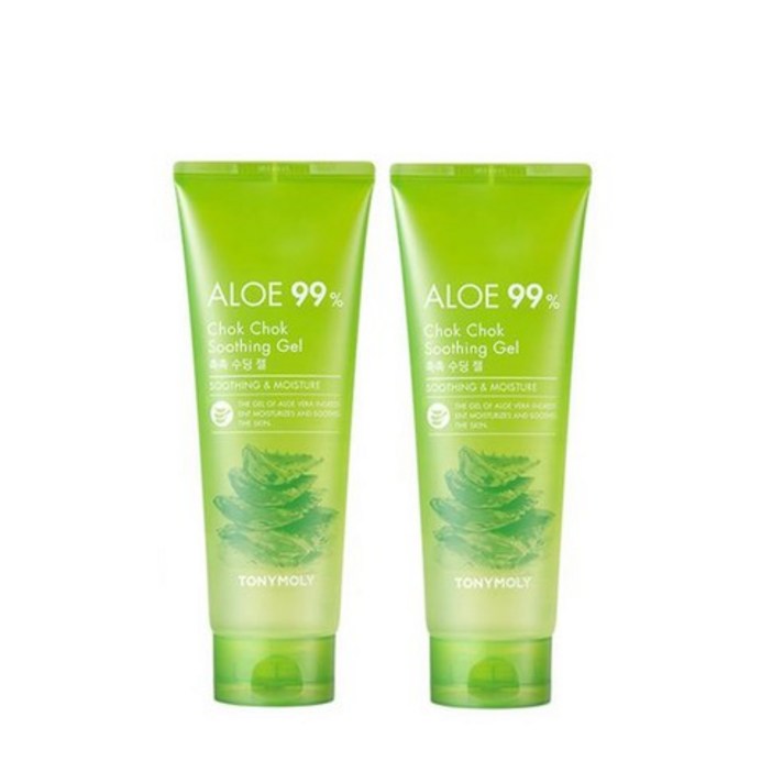 [토니모리]알로에 99% 촉촉 수딩 젤 기획 SET_2개, 250ml, 2개