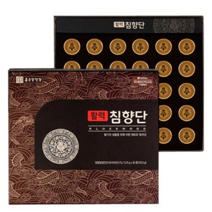  종근당건강 활력 침향단 30환, 112.5g, 1개 