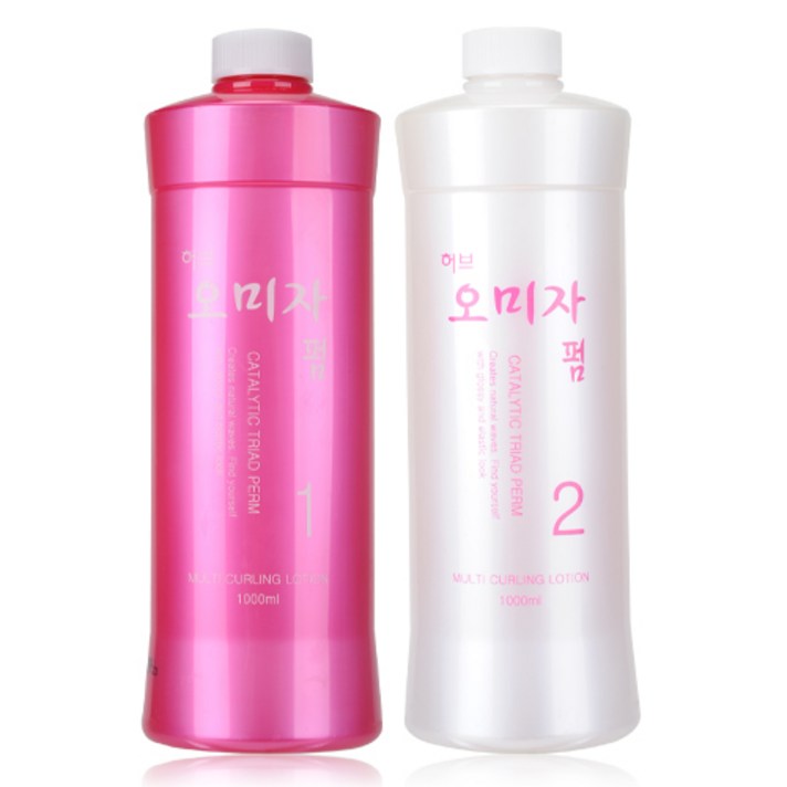 [DK COSMETIC] 허브 오미자 펌 1제1000ml+2제1000ml, 1개