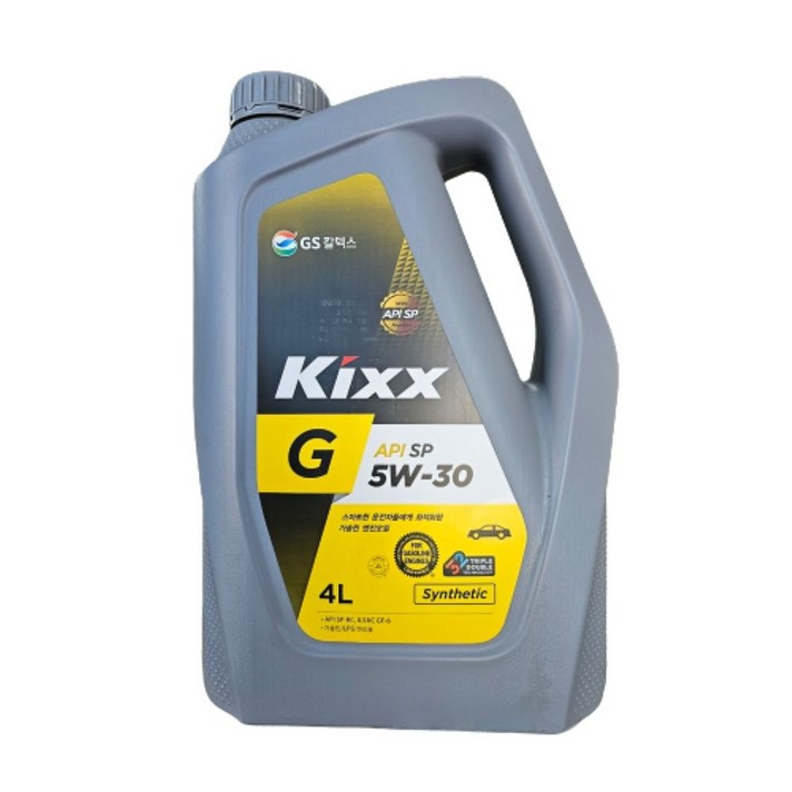 킥스 G SN 합성 가솔린 엔진오일 5W30 4L