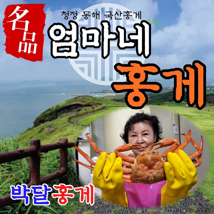 [엄마홍게] 국산홍게 명품 박달홍게 5마리 10마리 (선물용)