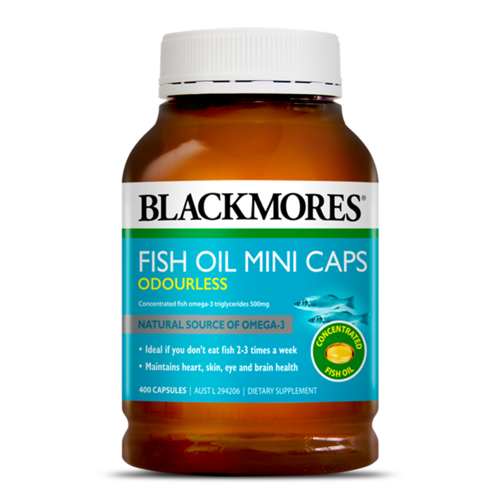 [블랙모어스] 냄새없는 오메가3 1000mg 미니캡슐 400캡슐, 1개