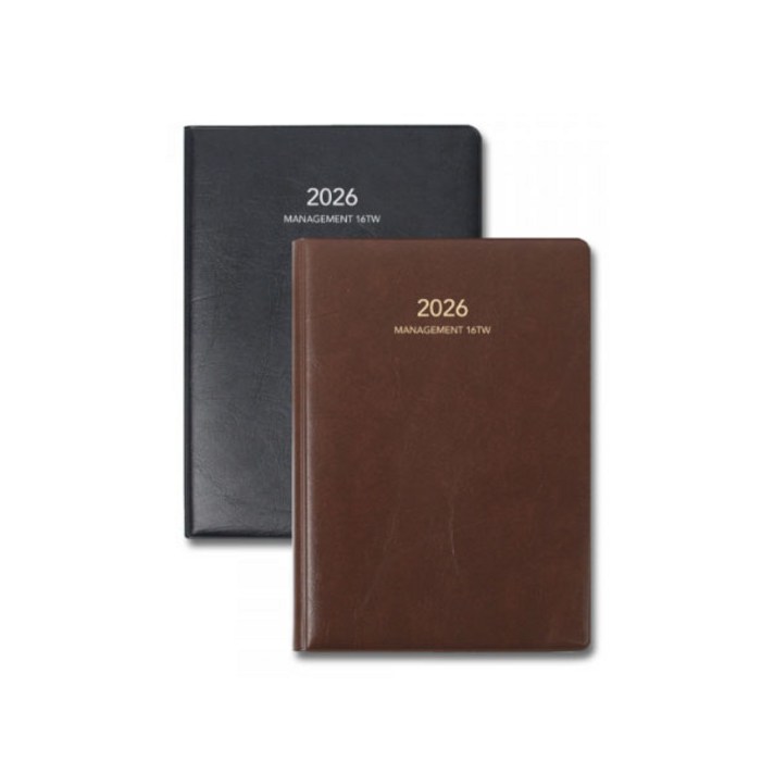 양지사 2026년 매니지먼트16TW 다이어리, 블랙