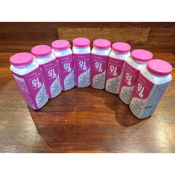 한국야쿠르트 윌 저지방 150ml X 8입 아이스포장무료 반품불가제품입니다, 8개입