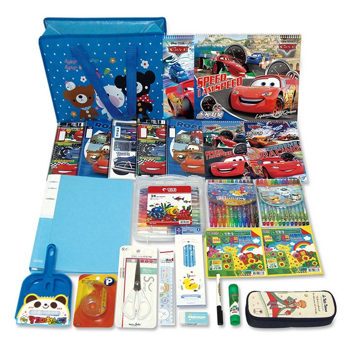 아이윙스 36000 문구세트 신학기 초등학교입학선물 유치원어린이집졸업선물, 남아용