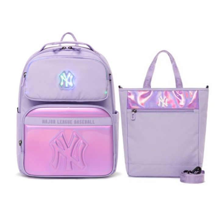 MLB 키즈 신학기 스탬프 LED 백팩 7ABK0022N 보조가방세트 7AUB0022N 50LDL