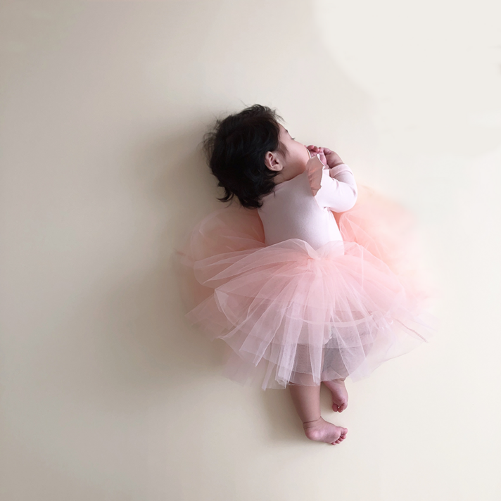 발레리나슈트 아기 드레스 유아 신생아 50일 100일 셀프촬영 출산 선물
