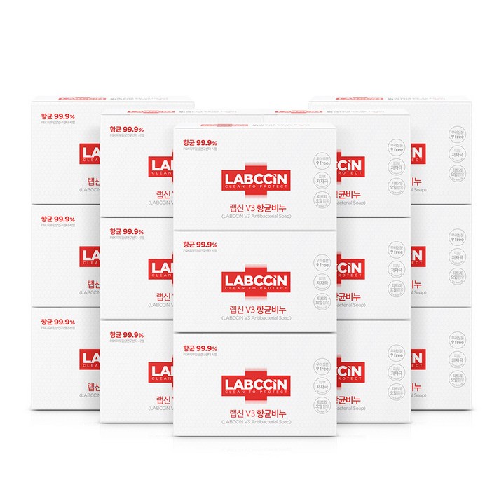 랩신 V3항균비누, 15개