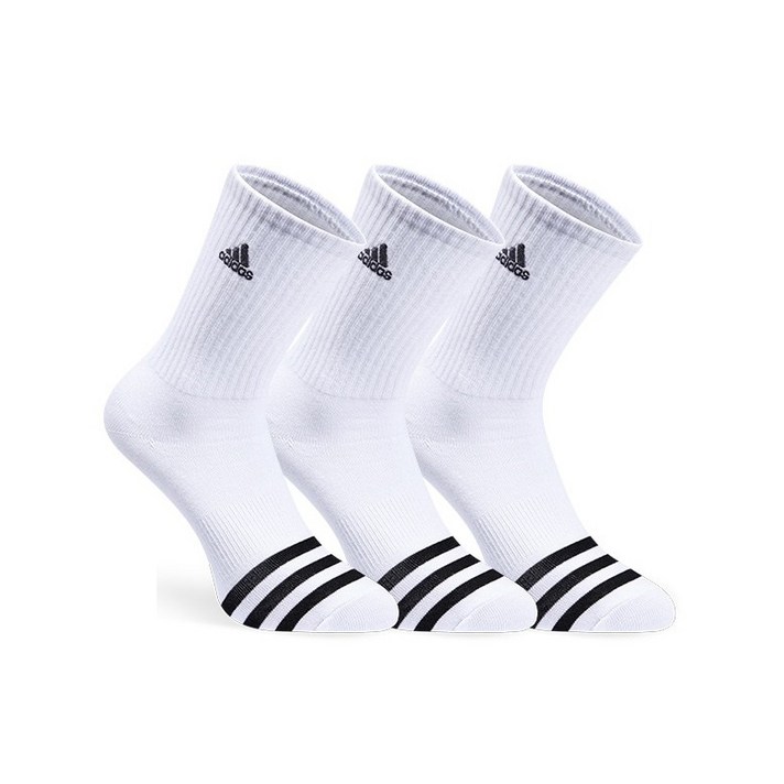 아디다스 골프 여성 퍼포먼스 앞삼선 자수 크루삭스 3족세트 화이트아디다스 골프 여성 퍼포먼스 앞삼선 자수 크루삭스 3족세트 화이트, FREE, 3족세트_WH