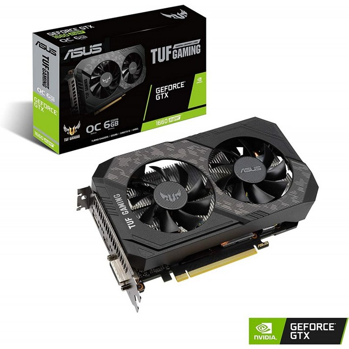 에이수스 TUF 3 Gaming 지포스 GTX 1660 SUPER O6G D6 6GB 그래픽카드 TUF 3-GTX1660S-O6G-GAMING