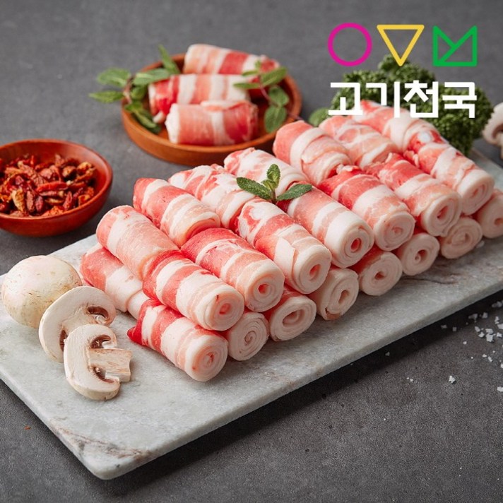  (고기천국) 대패삼겹살(구이용) 400g [단품], 1개 