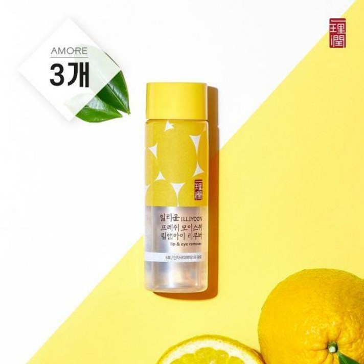 일리윤 프레시 모이스처 립앤아이 리무버, 100ml, 3개