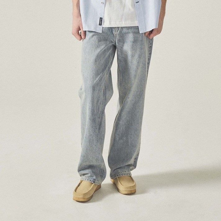 후아유 남녀공용 와이드 데님M 청바지  WHTJF2311M