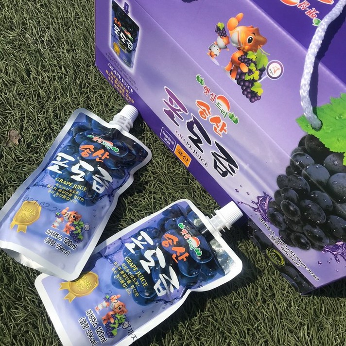 햇살드리 송산포도즙 천연포도즙 임산부 임신준비추천(120ml x 30개입), 1박스, 30개입