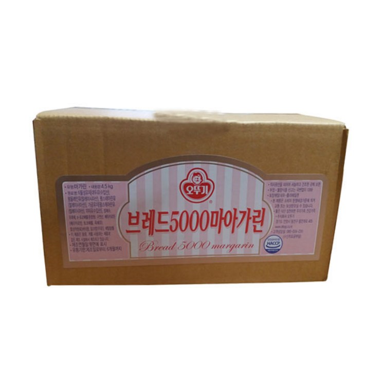 오뚜기 브레드5000 마아가린 4.5kg, 1개