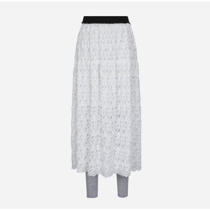 매장정품 THURSDAY ISLAND 써스데이 아일랜드 여성레깅스 레이어드 스커트T256MSK145W 898287