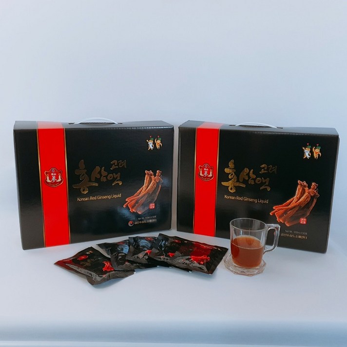 국내산 홍삼100% 홍삼즙 고려 홍삼액(100ml*50포)+2포, 50포, 100ml