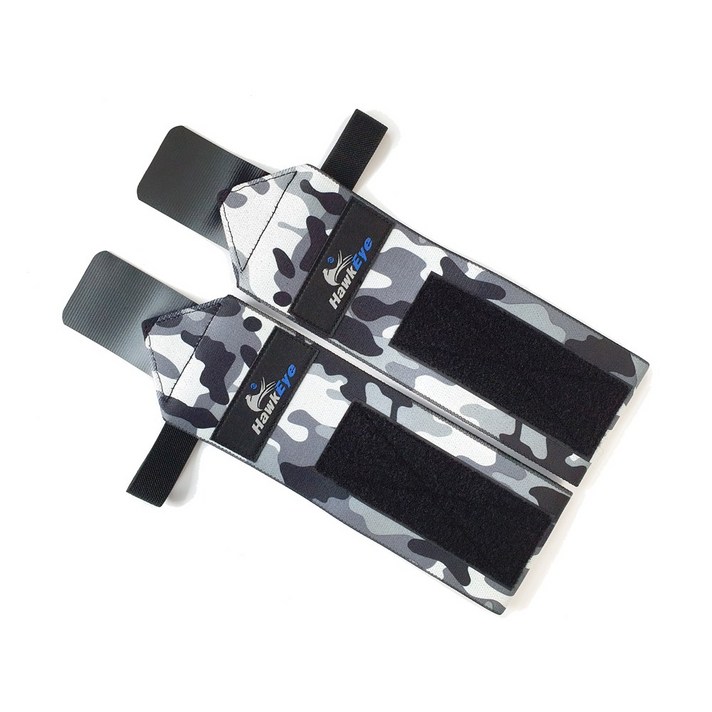 HAWKEYE 헬스손목보호대 리스트랩 2P, 밀리터리, 2개